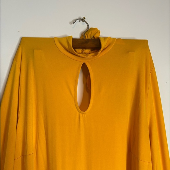 Plus size NWT Eloquii dress in yellow color long sleeve size 18 - Picture 3 of 8